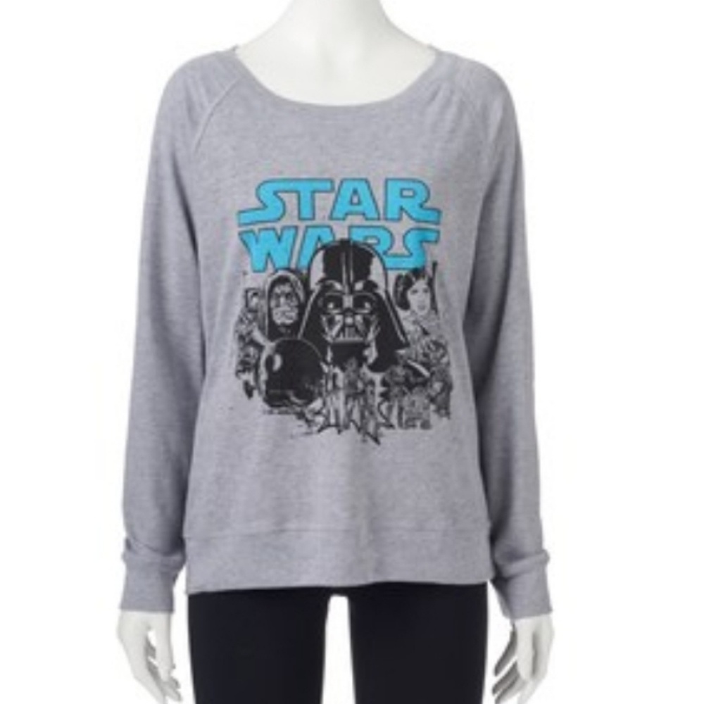 Star wars reversible sweatshirt size M
